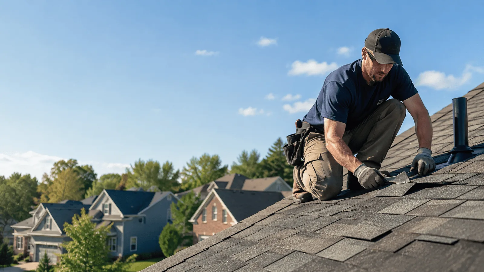 Roof Leak Repair in Markleville, IN near me